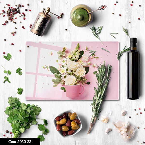 Pratik Dekor Kesme Tahtası